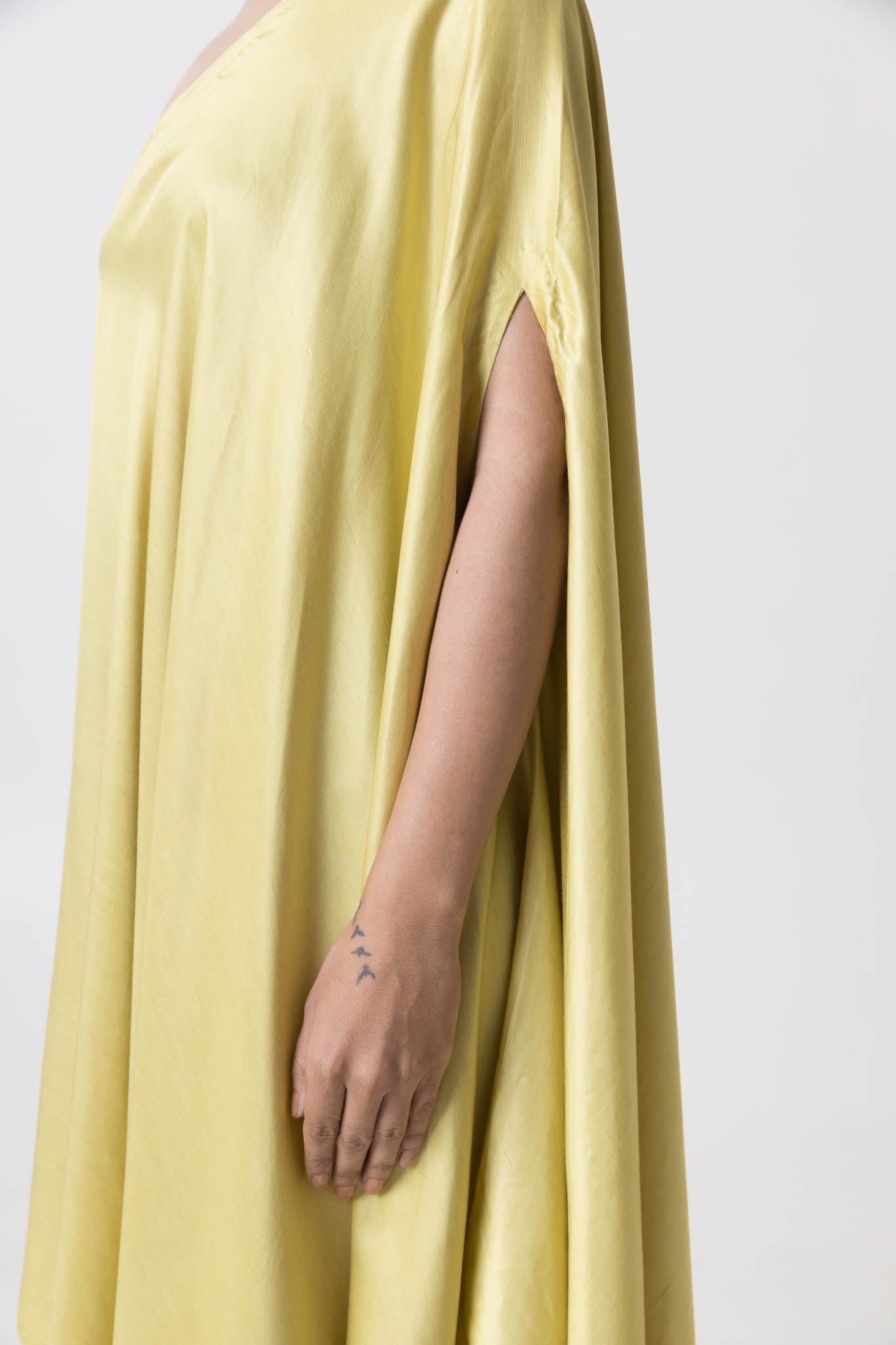 Green Asymmetric Dress