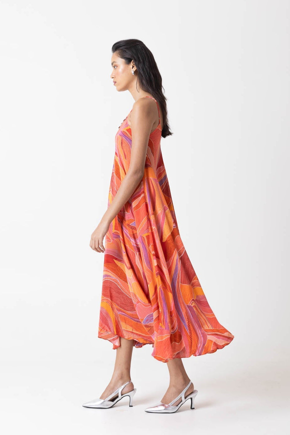 Citrus Strappy Dress
