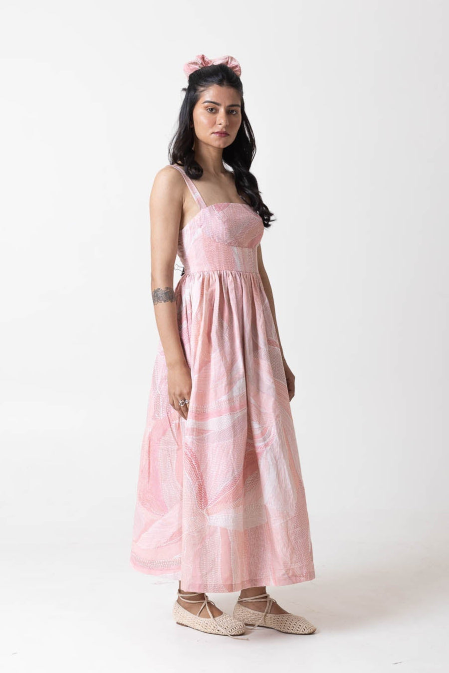 Pink Rose Dress