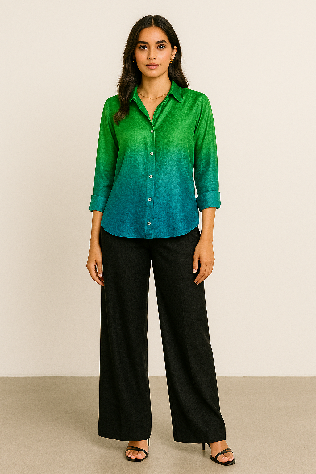 Coastal Silk Shirt