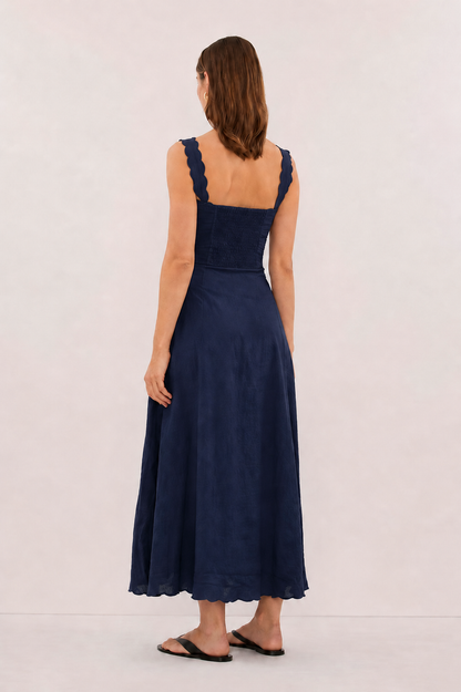 Tessa Dress in Midnight Blue - Pre Order