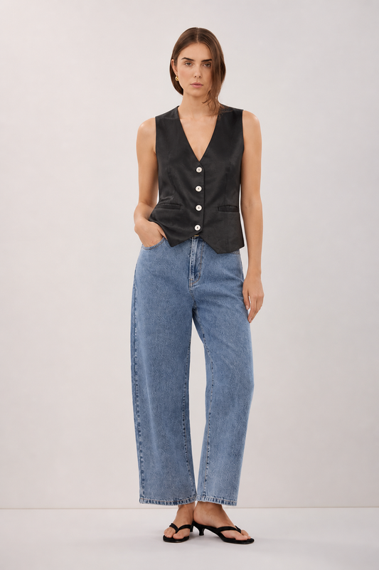 Midnight Black Vest
