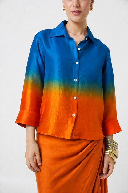 Sunset Silk Shirt