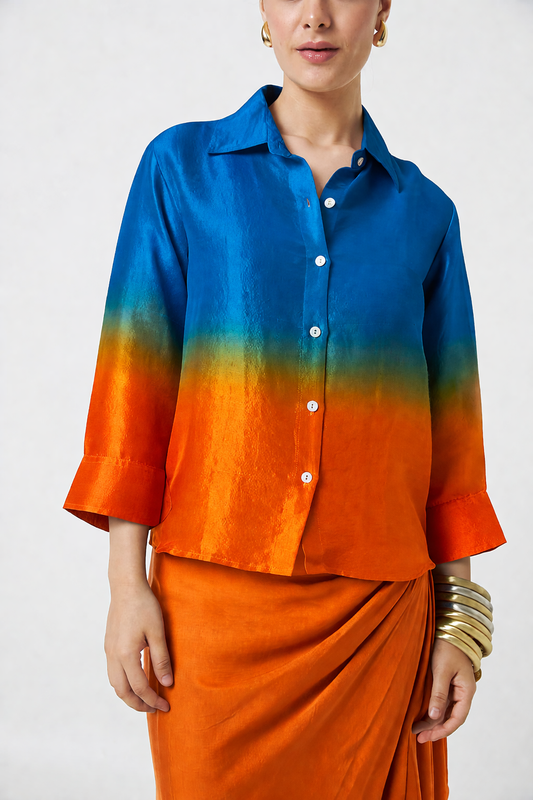 Sunset Silk Shirt
