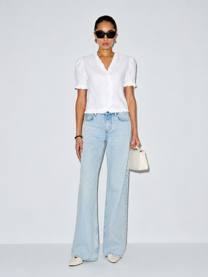 Bloom Linen Top - Pre-order