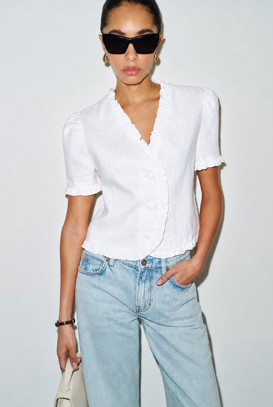 Bloom Linen Top - Pre-order