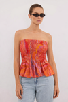 Solara Smocked Top