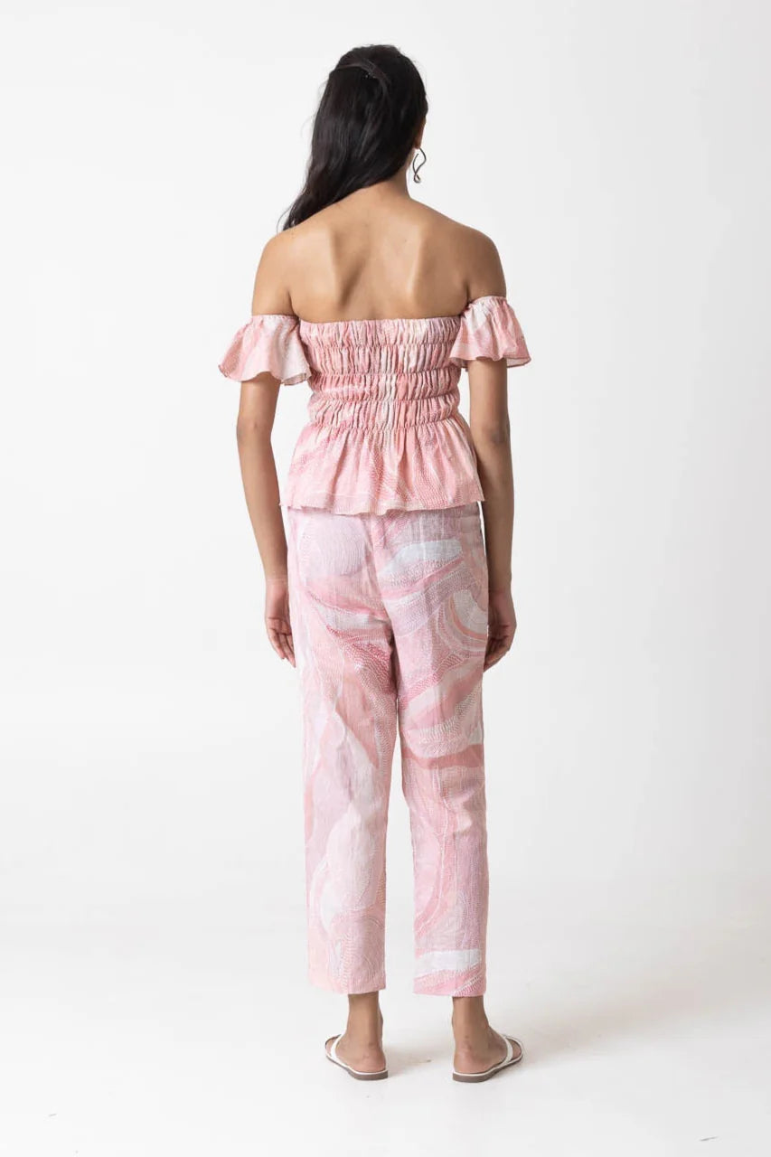 Artist's Dot Print Trouser
