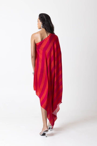 Kasa One Shoulder Dress