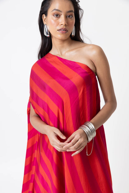 Kasa One Shoulder Dress
