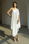 Porcelain White Evening Dress