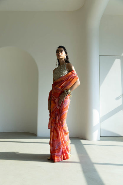 Kiara Saree and Blouse