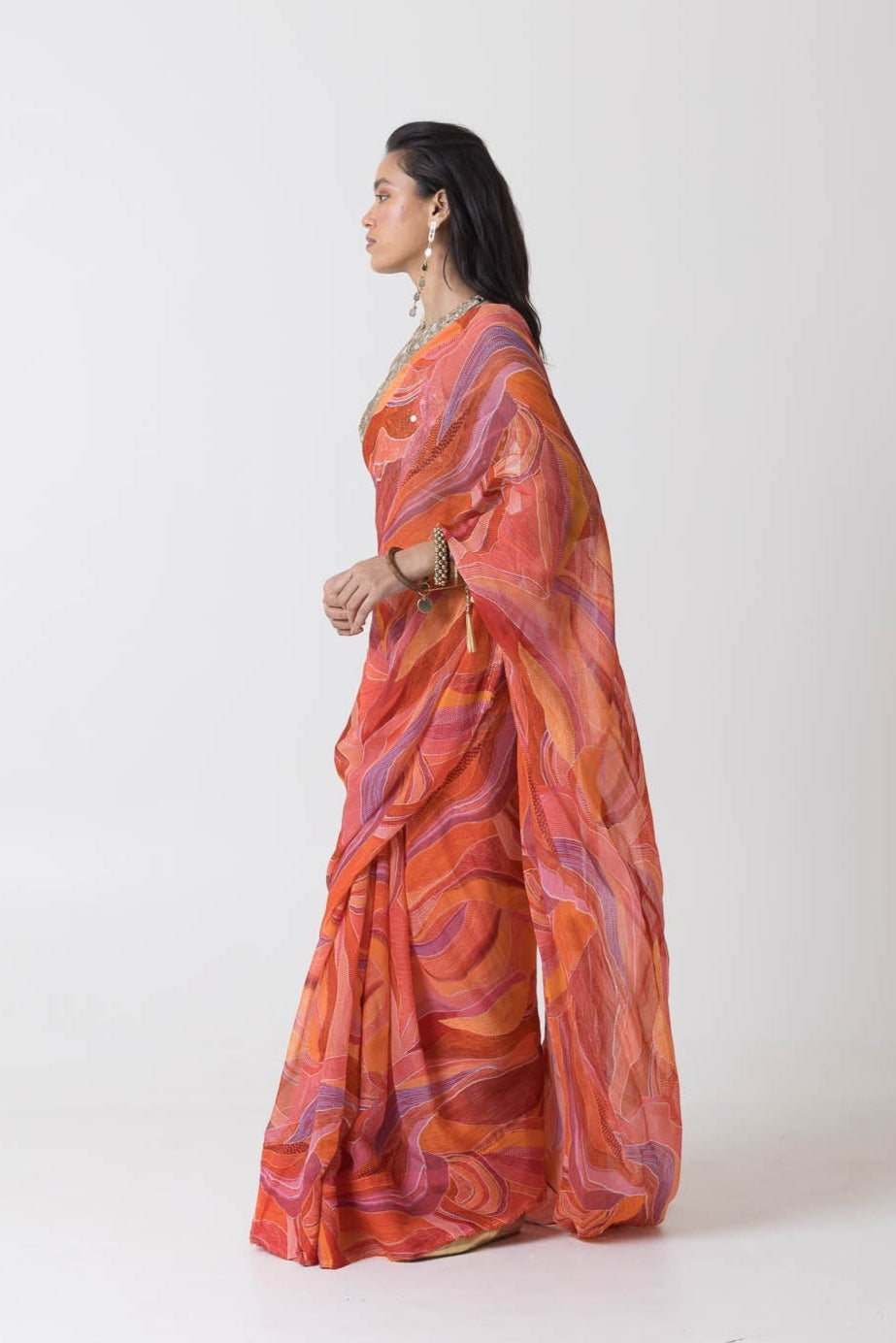 Kiara Saree and Blouse