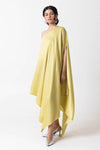 Green Asymmetric Dress
