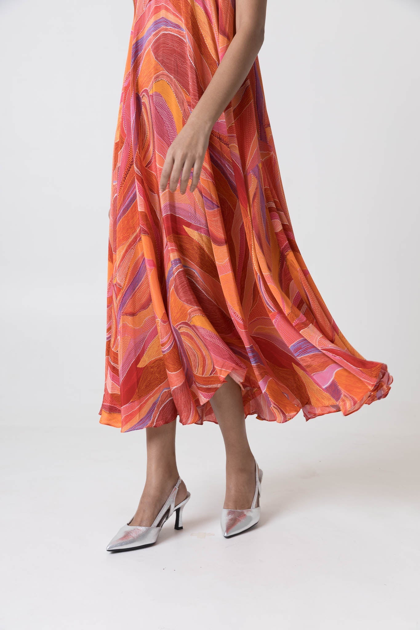 Citrus Strappy Dress