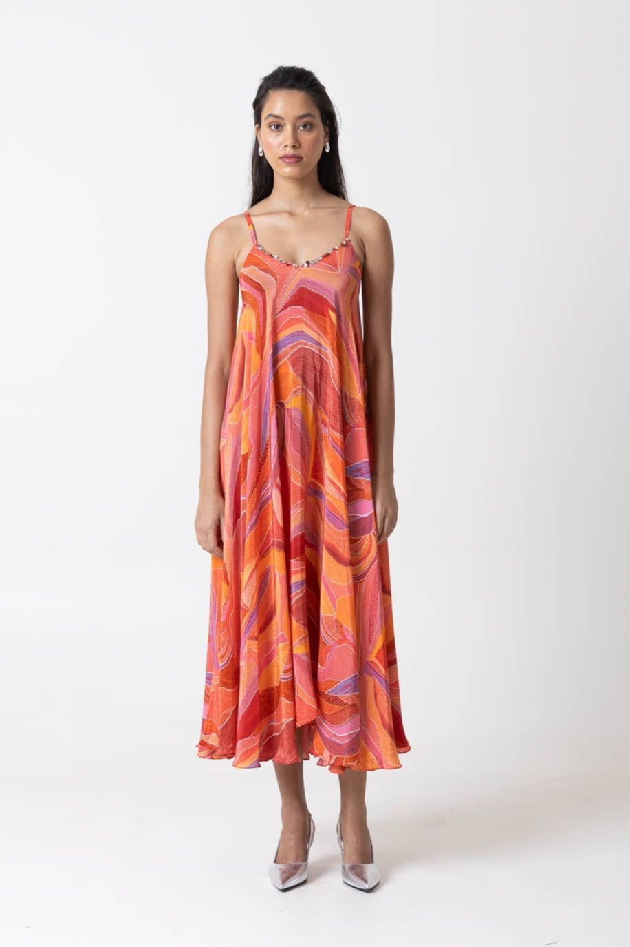 Citrus Strappy Dress