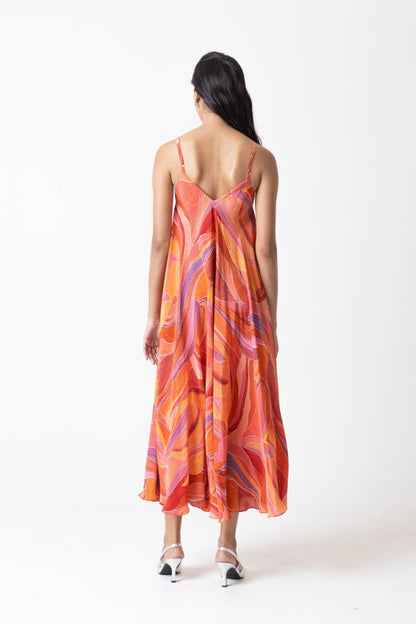 Citrus Strappy Dress