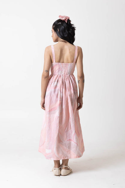 Pink Rose Dress