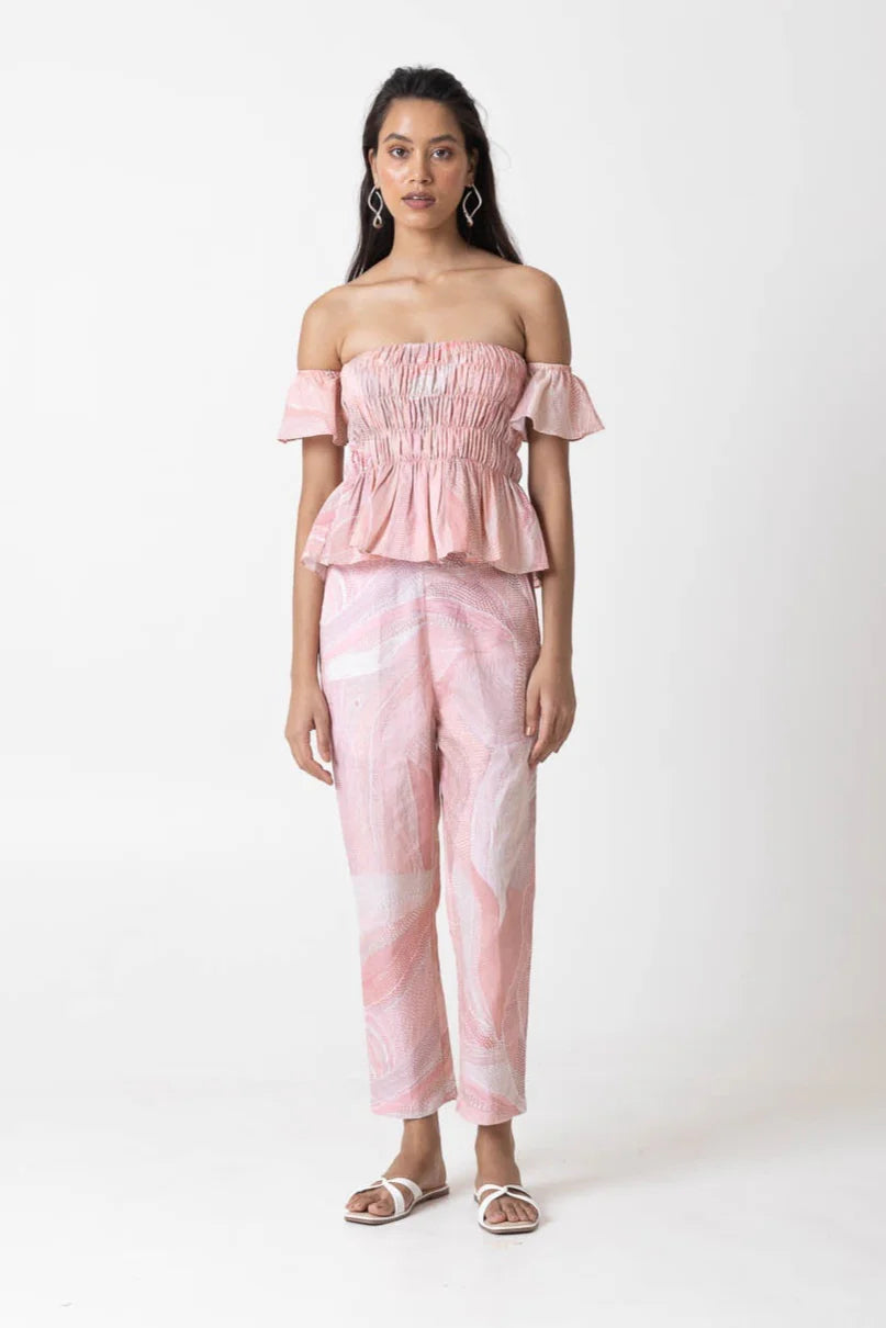 Artist's Dot Print Trouser