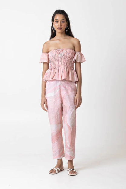 Artist's Dot Print Trouser