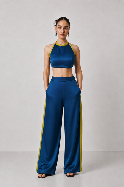 Teal Trousers